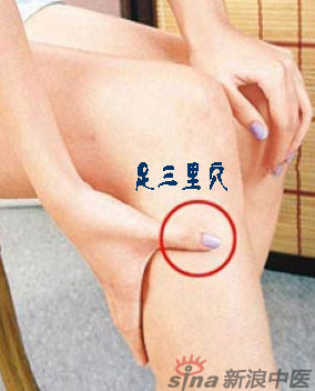 艾灸常用的保健穴有哪些？-足三里